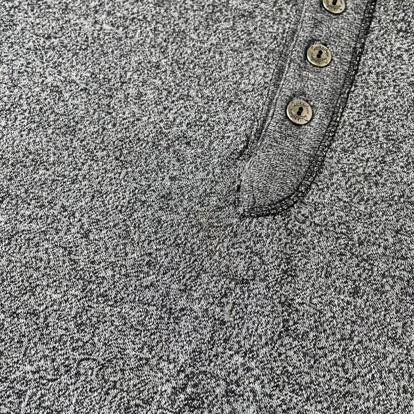 Vintage Quiksilver Henley Surf 1/2 Button Shirt L - Picture 6 of 6